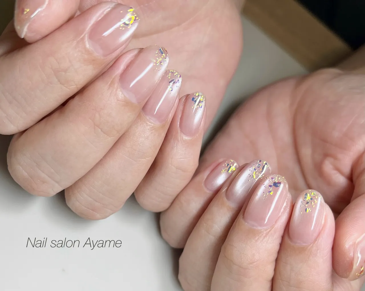 マグネットネイル×バブルホロ🫧